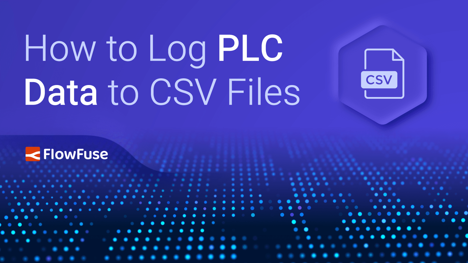 Image representing How to Log PLC Data to CSV Files
